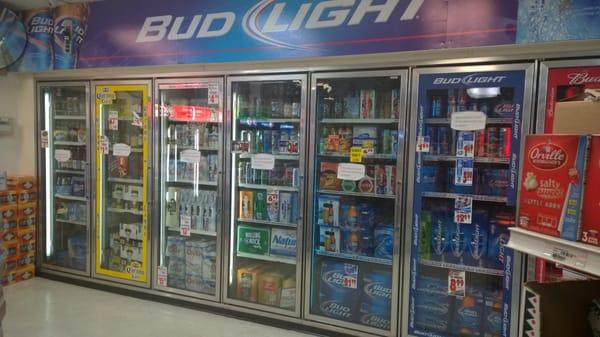 beer section