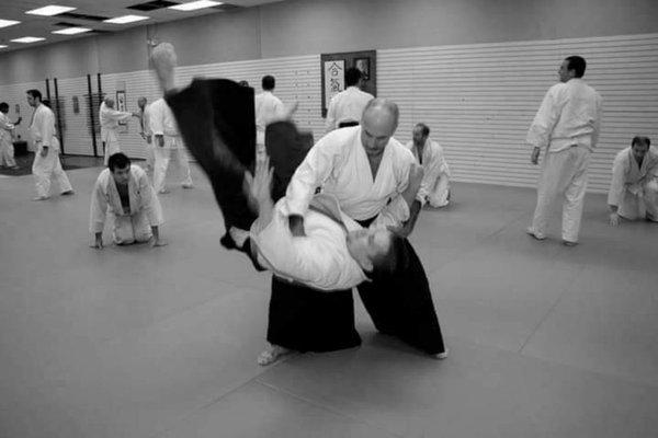 Teaching at Albany Aikido.