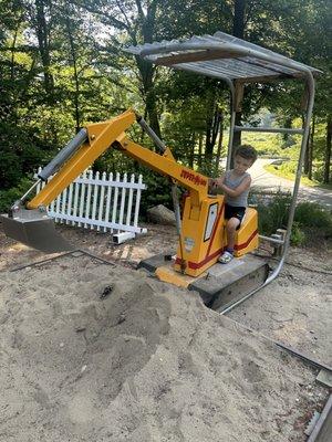 Excavators coin operated