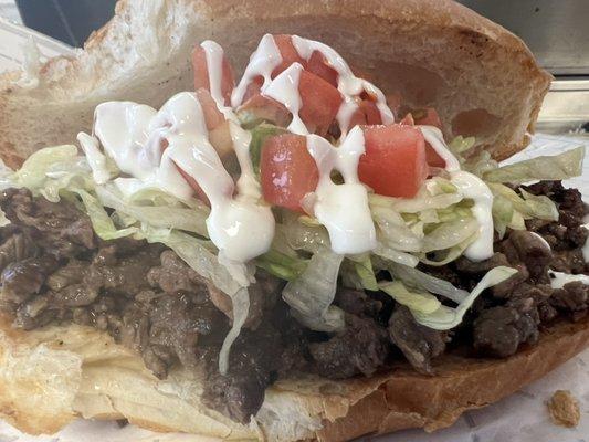 Steak torta