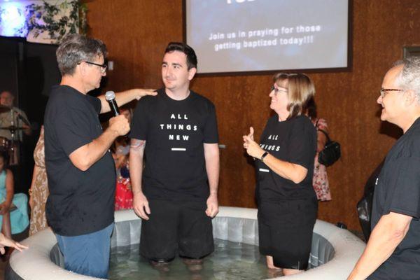 Water baptism