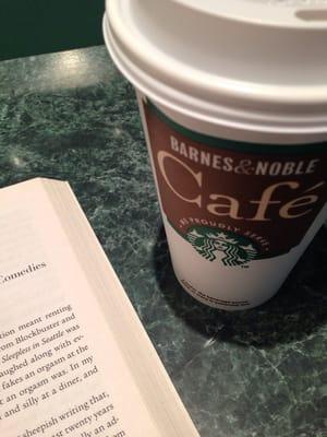 Coffee & a book go so well together!