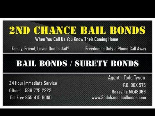 Bonds from traffic to Murder We got you covered call us anytime @ 586-775-2222