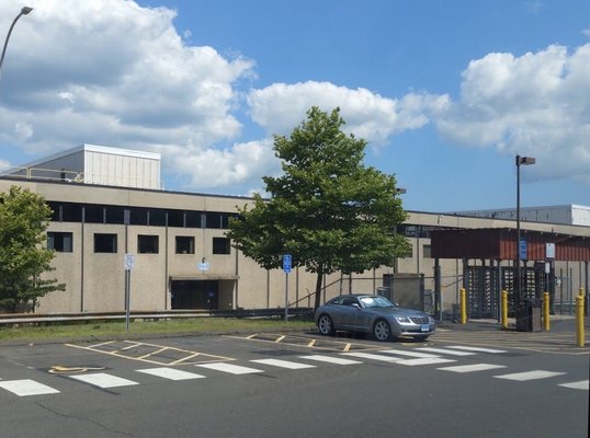 Automated security/entry post, and engine assembly building.