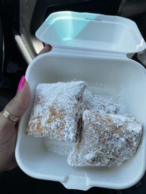 Beignets we're so so good!