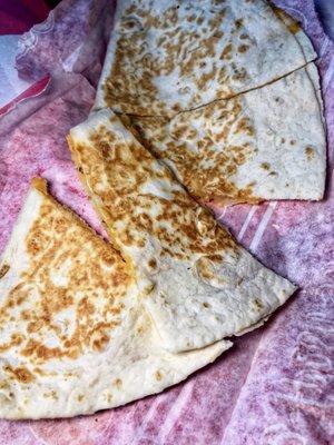 "Cheese Quesadilla" @ Taco Time - 4/14/20