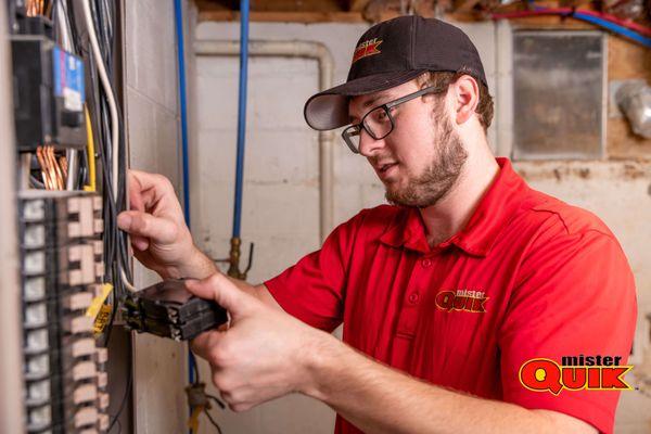 Mister Quik: We're more than just electricians, we're electrical problem solvers! #WeSolveItAll #MisterQuik