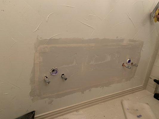 Sheetrock repair