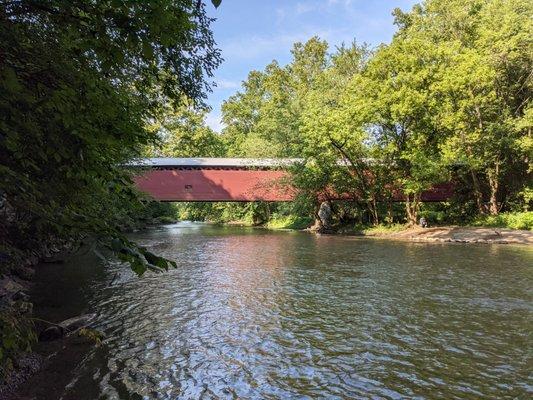 Martin's Mill Covered Bridge in Antrim Township Park, Greencastle