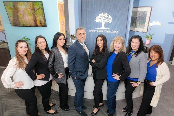 Dr. Darvish and Walnut Creek Dental Team - 2020