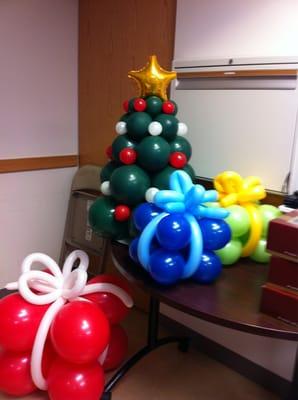 Holiday Decor created for Canton Potsdam Hospital 2012