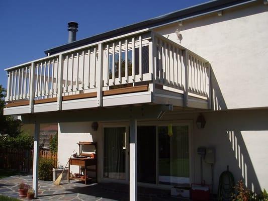 Patio Cover with TREX Decking on Top