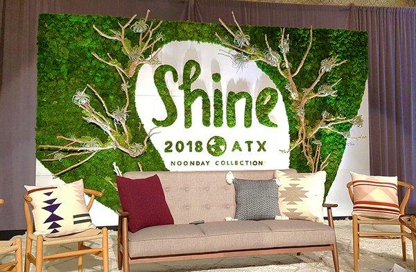 Custom corporate event botanical design