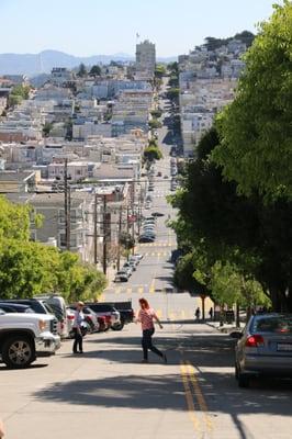 Top of Russian Hill @ SF