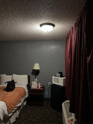 Motel room