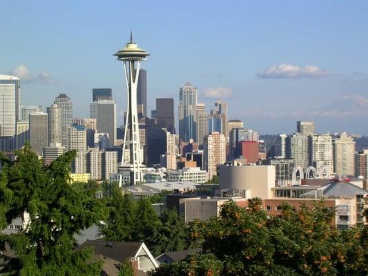 Seattle and Space Needle from Kerry Park