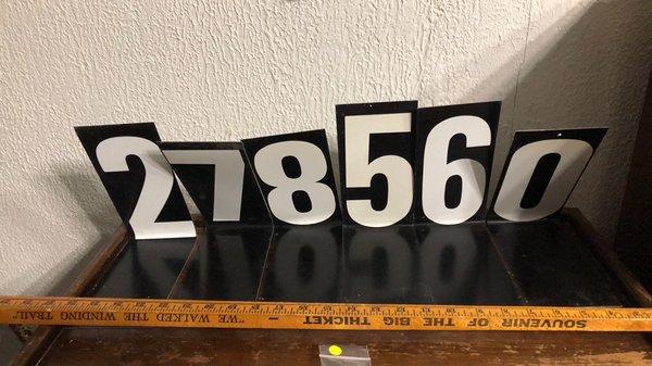 Double sided numbers