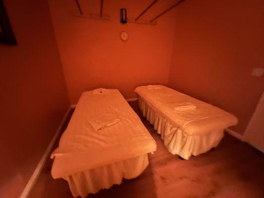 Massage ready rooms