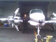 Cessna 310 in Truckee CA.