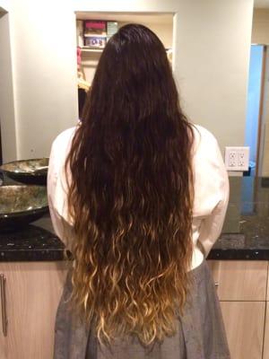 Superlong Ombre Before