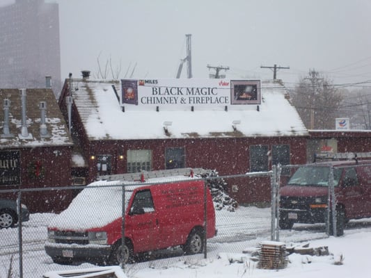 Black Magic Chimney and Fireplace