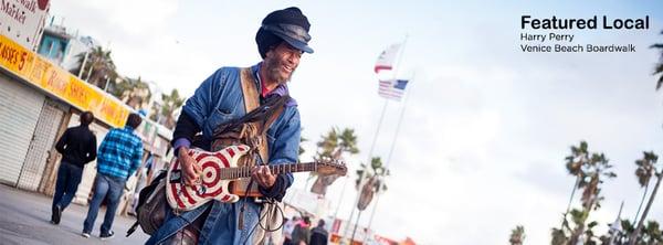 Featured Venice Beach Local, Harry Perry