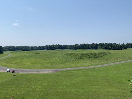 View from Mound B