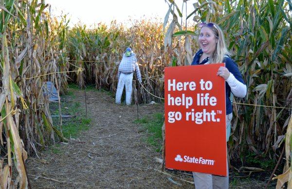 New Berlin Community Corn Maze! State Farm Auto Insurance New Berlin, WI