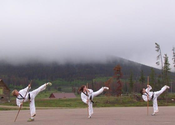 Early Morning Training at Summer Camp