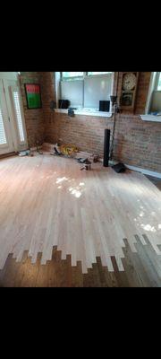 Great work. Beautiful hardwood floors.