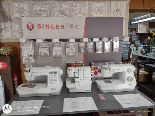 Singer Sewing Machines
Sales & service