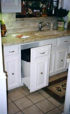 Cabinet modifications, granite counters and backsplash