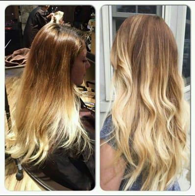 Balayage highlights