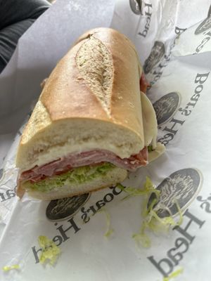 Italian sub, delicious.