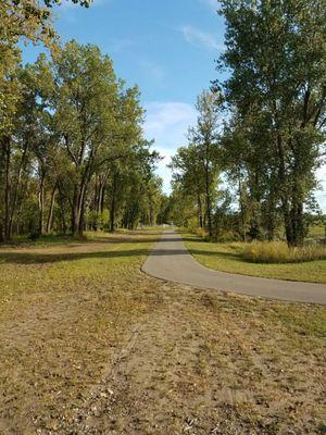 Beautiful running trail