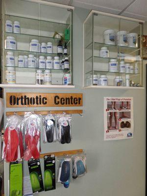 Supplements and Orthotics