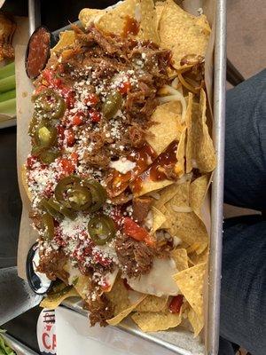 Korean BBQ Pork Nachos