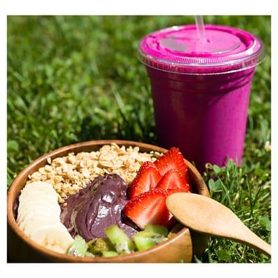 Happy Bowl & Pitaya Smoothie