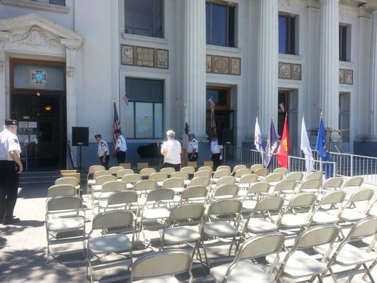 VFW Luneta Post 52-The set up