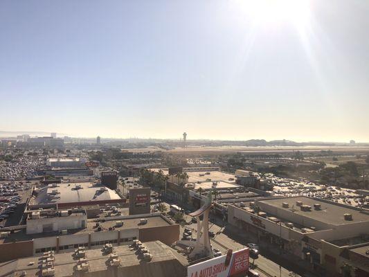 LAX view from the dental room