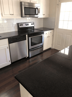 Kitchen remodel that turned out great and stayed on budget. The customer was very pleased with end result, and that's what matters!