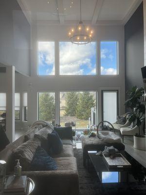 Hunter Douglas Motorized Designer Roller Shades