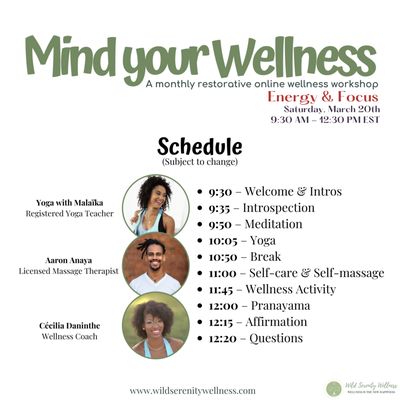 Nurture and soothe yourself during 3 hours of pure wellness.