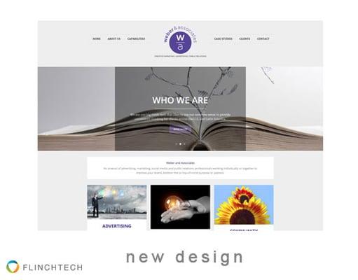 PR and Marketing Website Design