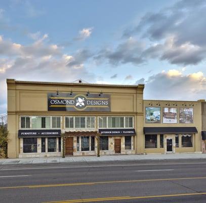 Osmond Designs Lehi Store, offering fine furniture, furniture, decor, this is the local furniture store.