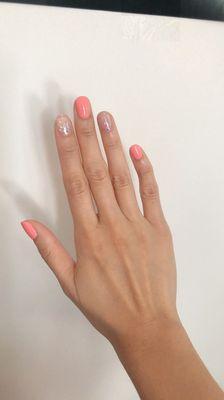 UV color gel nails