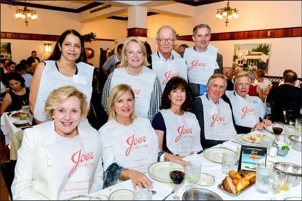 John Harris and Maria Harris along with James Davidson and Deborah Davidson of Coral Gables Trust Compnay hosting a table at ...