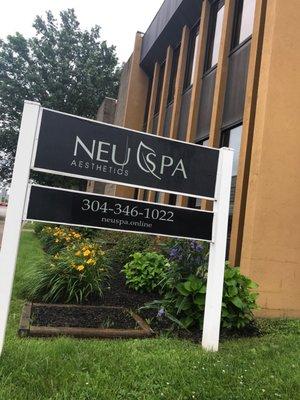 Neu Spa Aesthetics front side of building