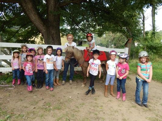 Pony Camp for Beginner Riders!