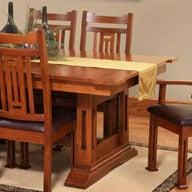 You'll find more than 300 handcrafted solid wood tables on RealAmish.com